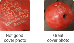 Photo of a bowling ball